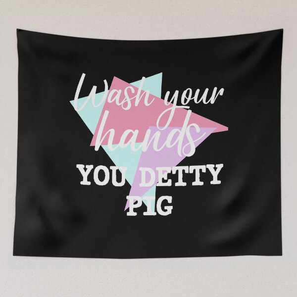 Item preview, Wash Your Hands Triangles designed and sold by RainbowPandas.