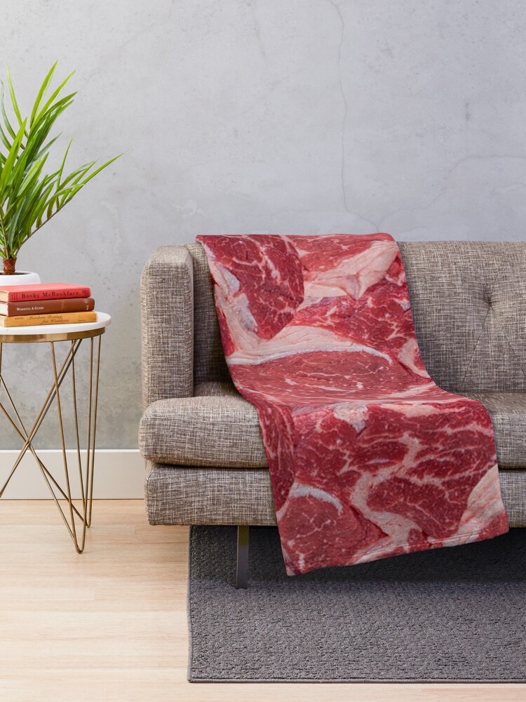 Thumbnail 2 of 6, Throw Blanket, Meat designed and sold by Soll-E.