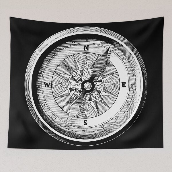 Item preview, Sketch Vintage Compass designed and sold by artdesignforyou.