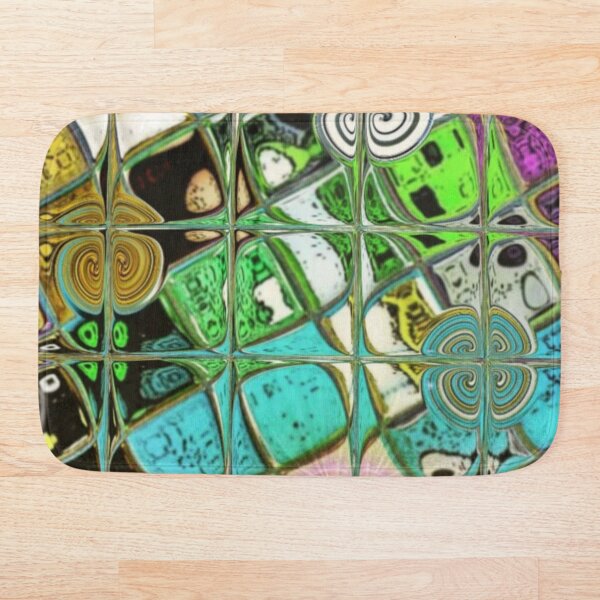 Flower Box Bath Mat