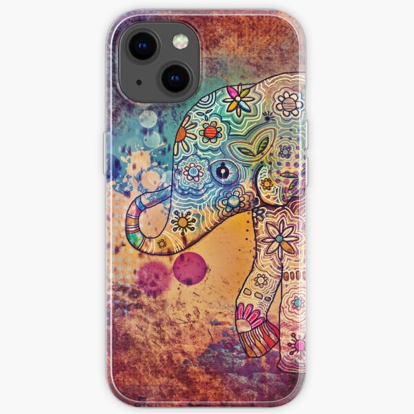 indie elephant iPhone Soft Case