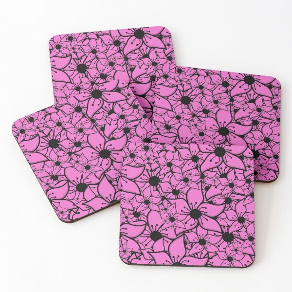 Item preview, Cherry Blossom Flower Layered Pattern designed and sold by FloWynn.