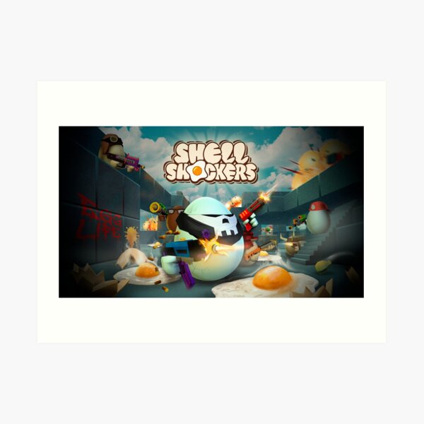 Shell Shockers Key Art Art Print