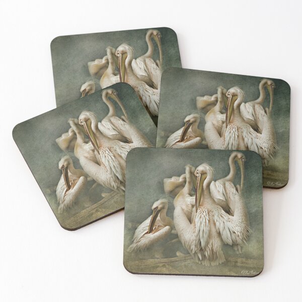 Item preview, American White Pelican Preening designed and sold by CJ Anderson.