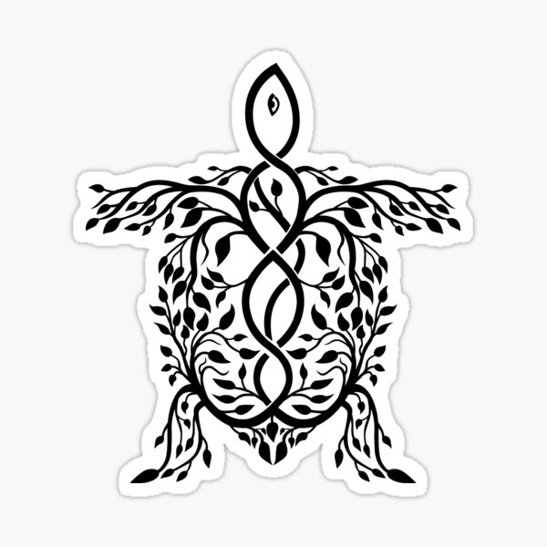 Maori style tattoo turtle illustration. Tattoo... - Stock Illustration  [94234014] - PIXTA