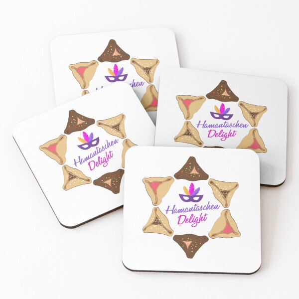 Item preview, Happy Purim Hamantaschen Holiday Cookie - Jewish Mardi Gras designed and sold by Maria Garcia.