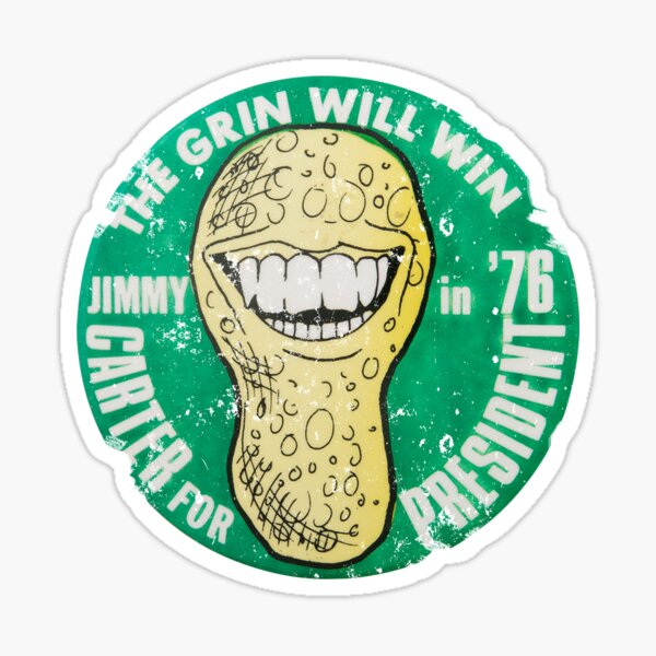 Item preview, Jimmy Carter designed and sold by Retrorockit.