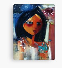 Flood of beauty Canvas Print