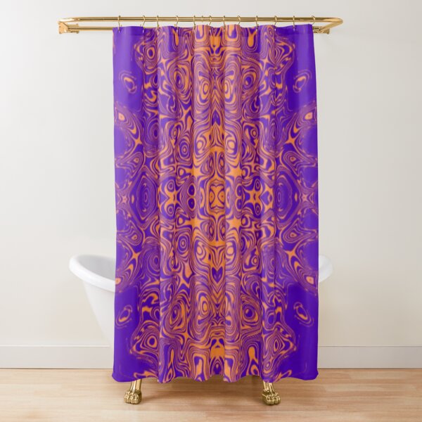 Date Night Shadows Shower Curtain