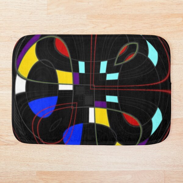 The Twisted Box Bath Mat