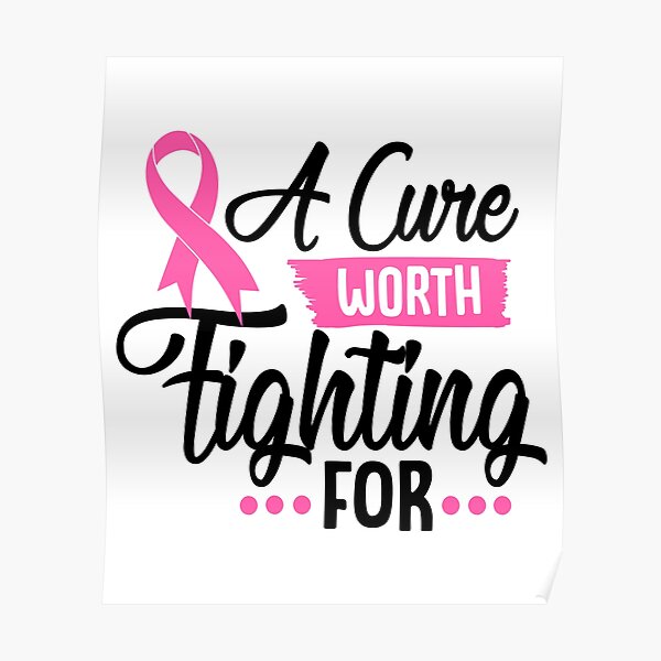 Breast Cancer Baseball Think Pink Ribbon Warrior Survivor Fighter  Mastectomy, Faith Mom, Sister | Art Board Print