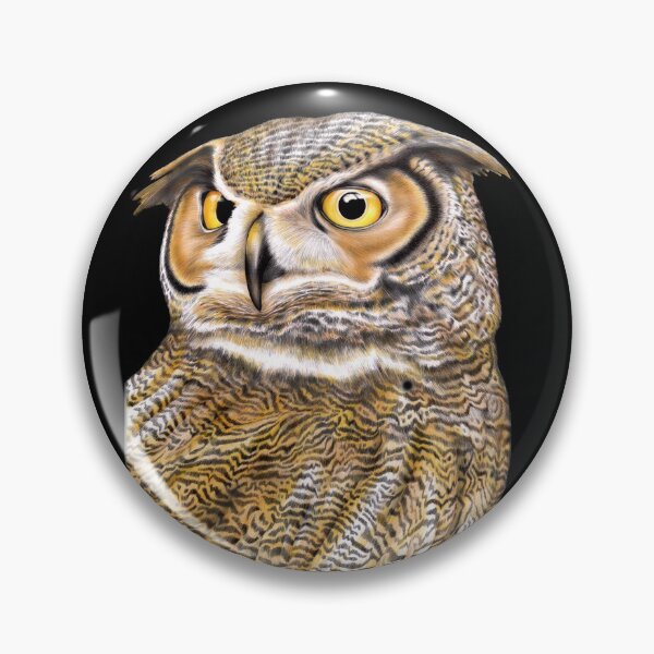 Item preview, Great Horned Owl designed and sold by TimJeffsArt.