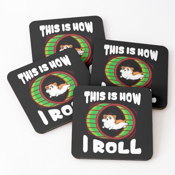 Item preview, Cute & Funny This Is How I Roll Hamster designed and sold by perfectpresents.