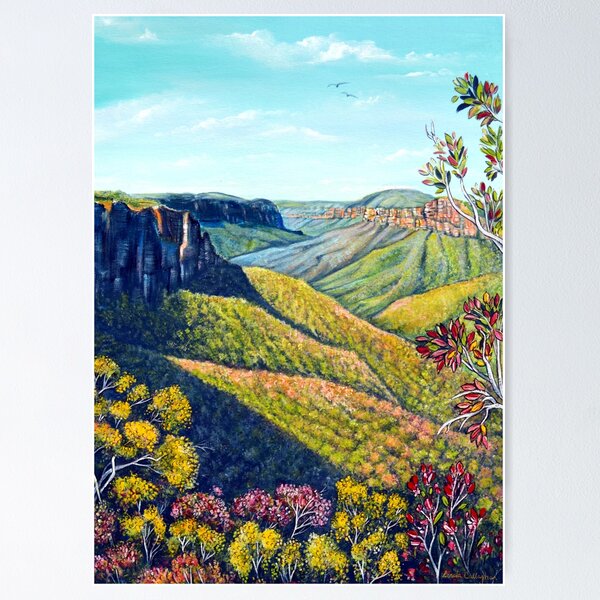 Item preview, Govetts Leap, Blue Mountains designed and sold by Linda Callaghan.