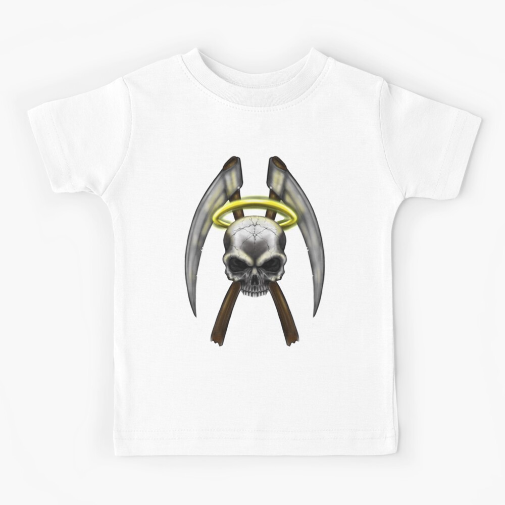Halo Reaper Skull Kids T Shirt By Darklimited Redbubble - pictures of roblox reaper clothes
