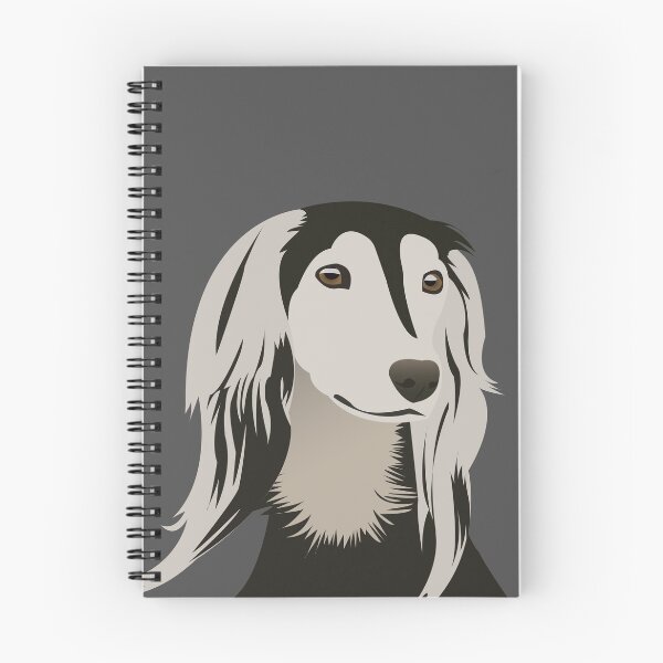Artikelvorschau, Saluki Hund entworfen und verkauft von KCPetPortraits.