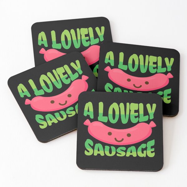 Item preview, A Lovely Sausage - Share with Someone You Love designed and sold by Maria Garcia.