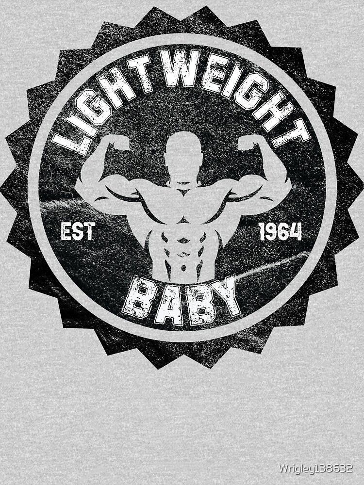 "Lightweight Baby" Tshirt for Sale by Wrigley138632 Redbubble logo