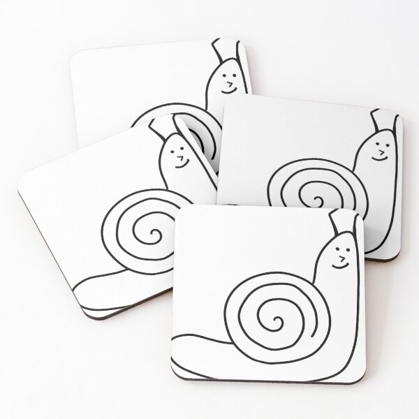 Item preview, line art snail designed and sold by maggiesmeeth.