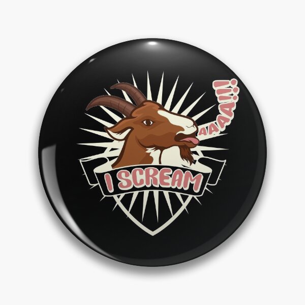 Item preview, Screaming Goat Happy Livestock & Cool Farm Animal designed and sold by Maria Garcia.