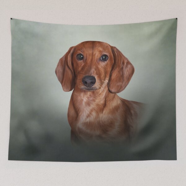 Item preview, Drawing Dog breed dachshund designed and sold by bonidog.
