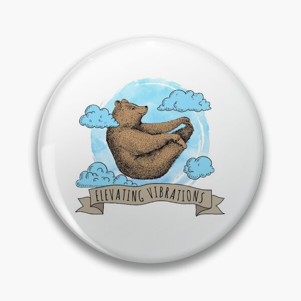 Item preview, Bear Doing Yoga Breathing & Mindfulness Happy Baby Pose designed and sold by Maria Garcia.