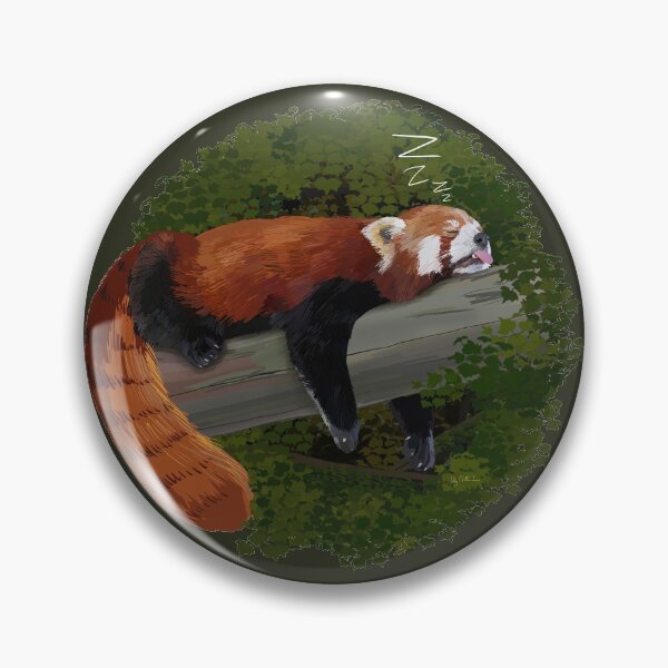 Item preview, Sleepy Red Panda  designed and sold by Milmino.