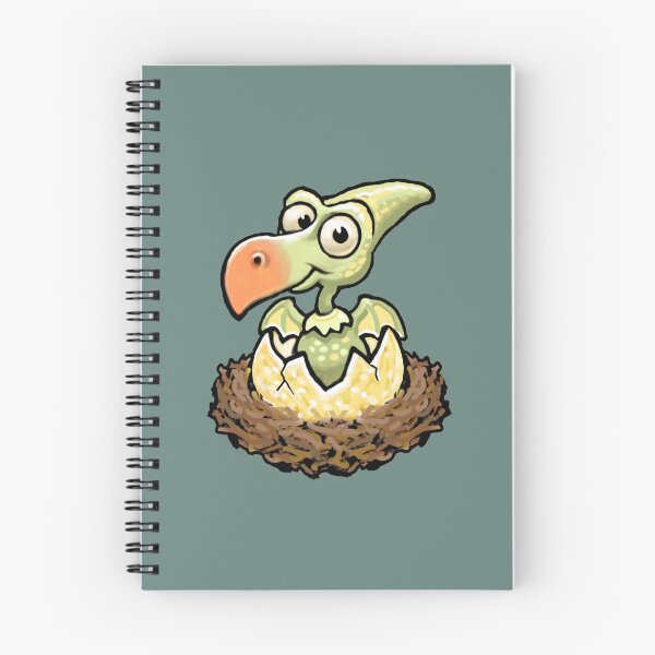 Item preview, Cute Baby Pterodactyl Hatching from Egg designed and sold by Steve Sack.