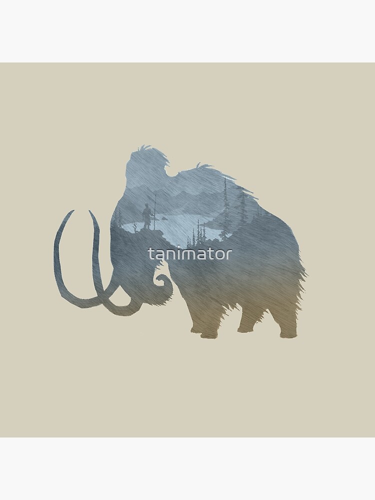 Mammoth Hunt Tote Bag By Tanimator Redbubble