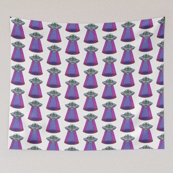 Item preview, Alien in UFO designed and sold by KarolynKlayre.