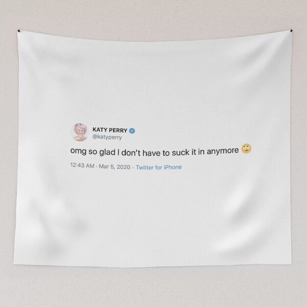 Item preview, Katy Perry Pregnant Tweet designed and sold by ArtsyJulez.
