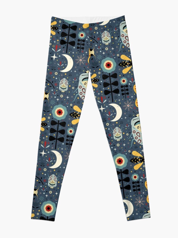 Alternate view of Midnight Bugs Leggings
