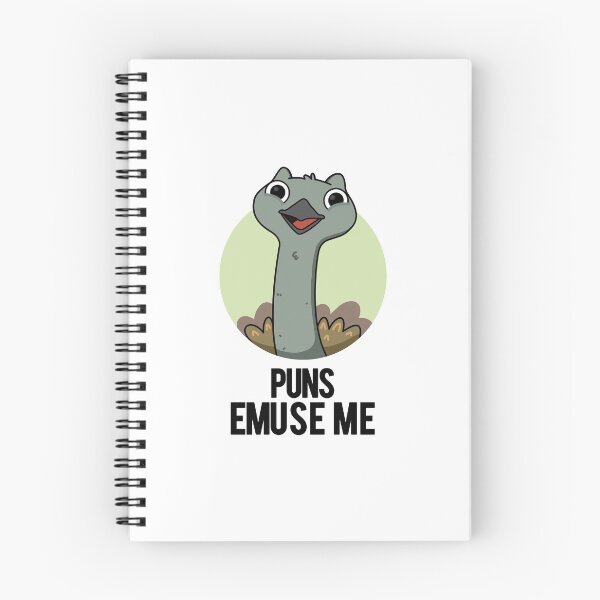 Item preview, Puns Emuse Me Funny Emu Puns  designed and sold by punnybone.