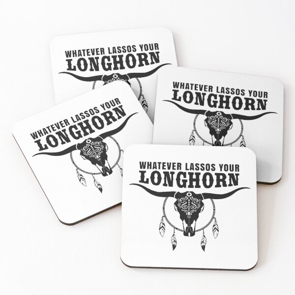 Item preview, Longhorn Skull Naughty Lasso Wordplay designed and sold by Maria Garcia.
