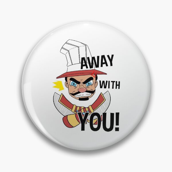 Item preview, Mafia Boss says "Away with you!" designed and sold by Floofypeach.