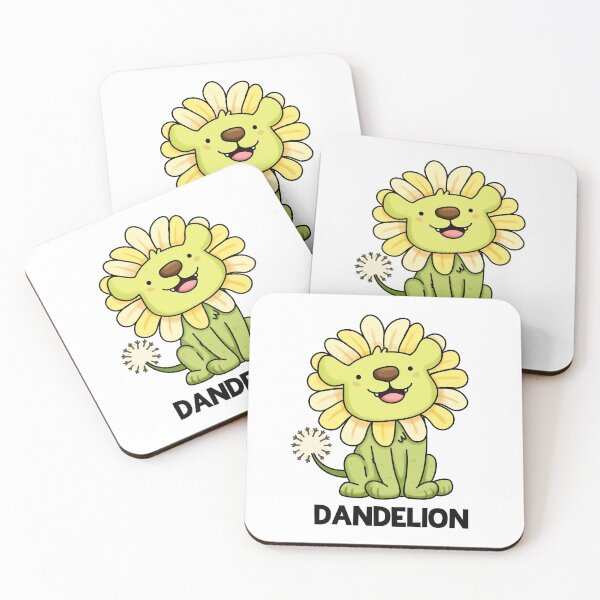 Item preview, Dandelion Funny Lion Puns  designed and sold by punnybone.