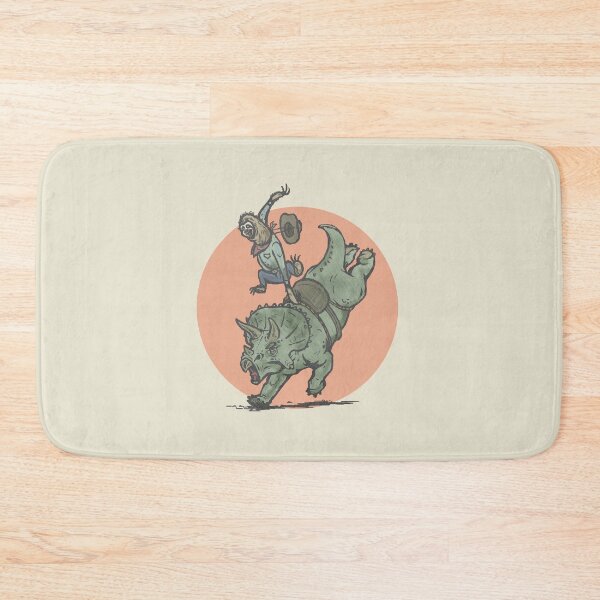 Item preview, Rodeo Sloth Riding Dinosaur designed and sold by tanimator.