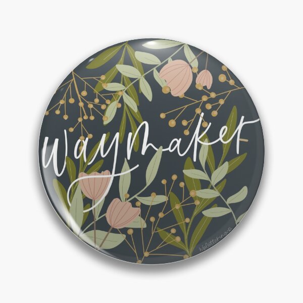 Item preview, Floral Waymaker  designed and sold by hbletteringco.