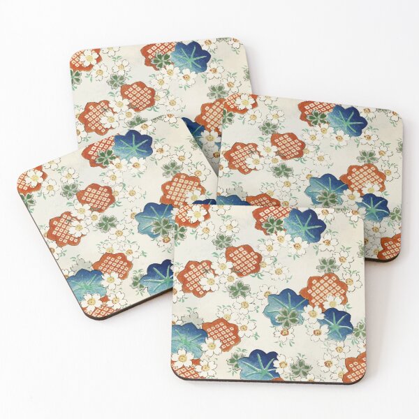Item preview, Floral pattern from Bijutsu Sekai by Watanabe SeiteiKacho-ga artist designed and sold by digitalvintage.
