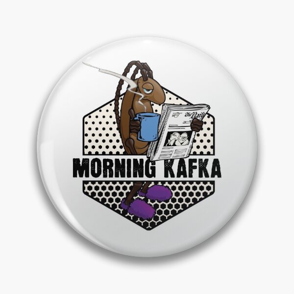 Item preview, Morning Kafka Funny Coffee Metamorphosis Meme designed and sold by Maria Garcia.