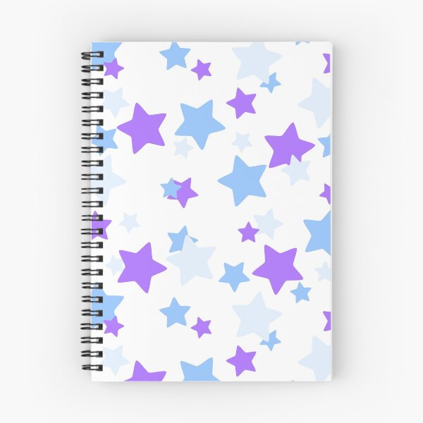 Item preview, Purple and Blue Star Pattern designed and sold by RamenPoodle.