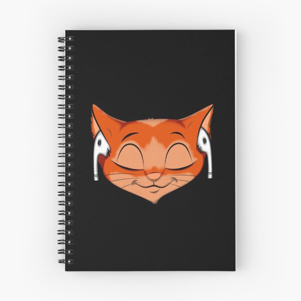 Item preview, Cat with bluetooth headphones listening to music designed and sold by smARTwork.