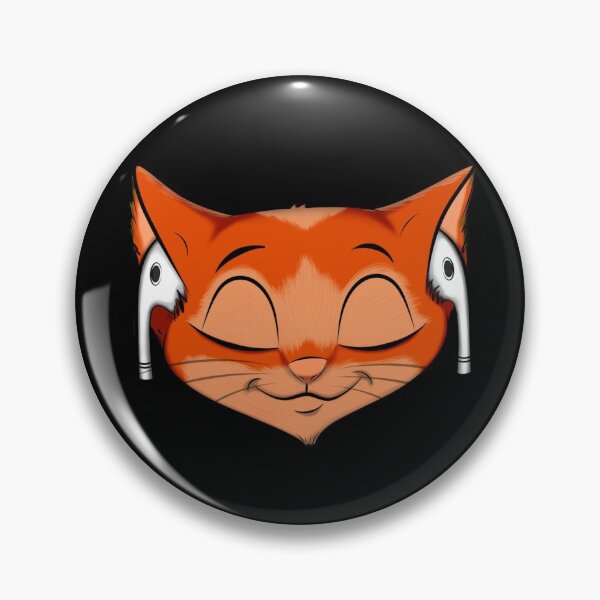 Item preview, Cat with bluetooth headphones listening to music designed and sold by smARTwork.