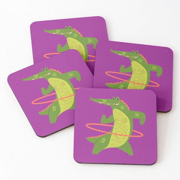 Item preview, Hip Hooper Alligator Hoopdancing with Hula Hoop designed and sold by Maria Garcia.