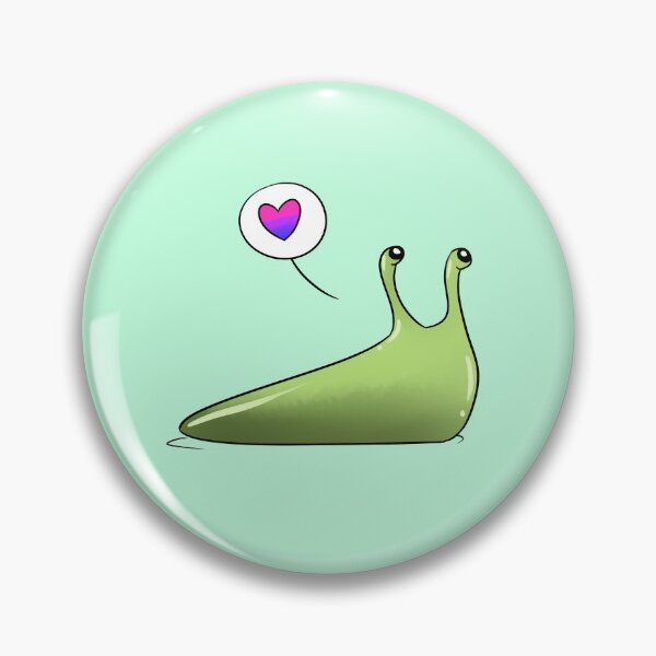 Item preview, Bi Pride Slug designed and sold by Cardstock Crow.