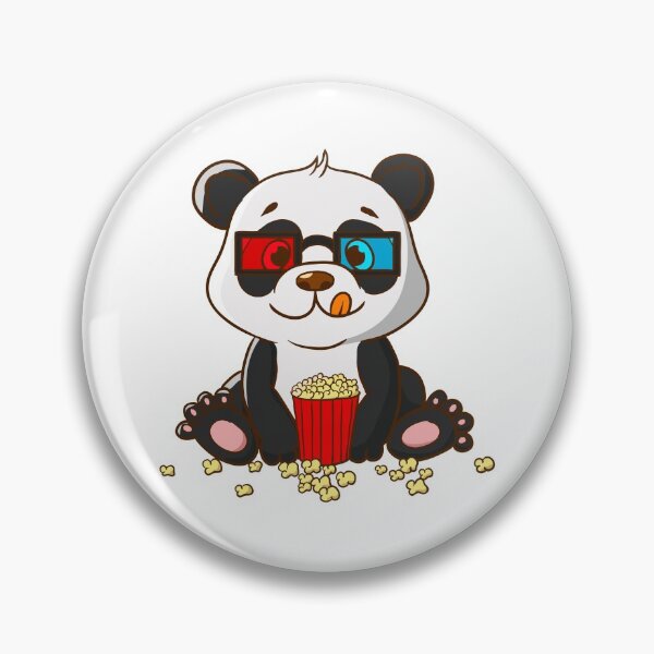Item preview, Panda Bear 3D Glasses Movie Buff designed and sold by Maria Garcia.
