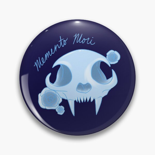 Item preview, Memento Mori - Pastel cráneo de gato gótico designed and sold by Cardstock Crow.