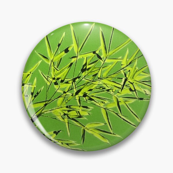 Item preview, ILYASS 7 bamboo leaves branches sky nature green yellow tree majesty icy designed and sold by dragonemma.