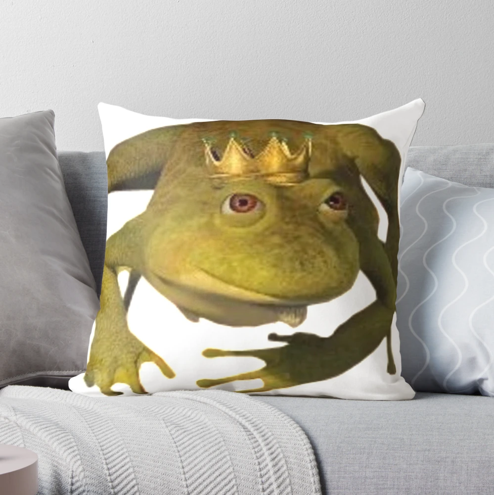 Happy Frog Premium Pillow - Shewolfka