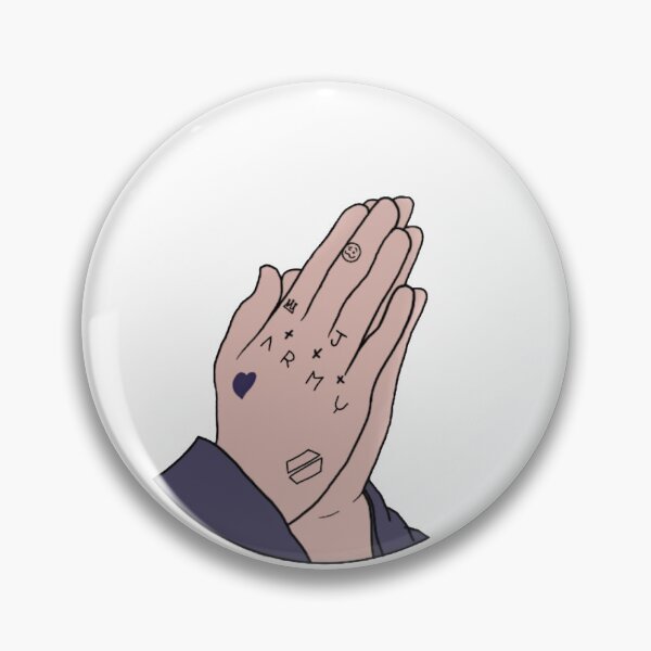 Jungkook Hand Tattoo Pin
